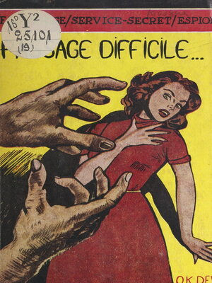 cover image of Passage difficile
